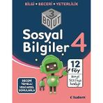 Tudem Yayınları - 4. Sınıf Sosyal Bilgiler 3 Boyut Yeni Nesil Sorularla
