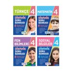 Tudem Yayınları 4. Sınıf Türkçe+matematik+fen+sosyal Dinamik Soru Bankası Seti