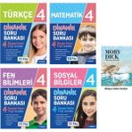 Tudem Yayınları 4. Sınıf Türkçe+Matematik+Fen+Sosyal Dinamik Soru Bankası Seti+Moby Dıck Hikaye Kitabı Hediye