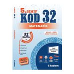 Tudem Yayınları 5.sınıf Matematik Kod 32 Hafta Tekrar Test Kitabı