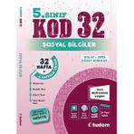 Tudem Yayınları 5.sınıf Sosyal Bilgiler Kod 32 Hafta Tekrar Test Kitabı