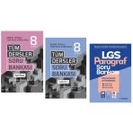 Tudem Yayınları 8.Sınıf Lgs Beceri Tüm Dersler Sözel Soru Bankası - Tüm Dersler Sayısal Soru Bankası - Paragraf Soru Ban