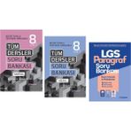 Tudem Yayınları 8.sınıf Lgs Beceri Tüm Dersler Sözel Soru Bankası - Tüm Dersler Sayısal Soru Bankası - Paragraf Soru Bankası