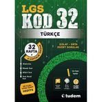 Tudem Yayınları 8.Sınıf Lgs Türkçe Kod 32 Tekrar Test Kitabı
