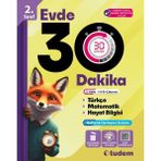 Tudem Yayınları - Ders Kitapları Evde 30 Dakika 2.Sınıf
