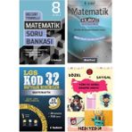 Tudem Yayınları Lgs Matematik Beceri Temelli Soru Bankası - Matematik Klavuz Deneme - Matematik 32 Haftalık Denemeler - Hediye - Soru Bankası + Deneme