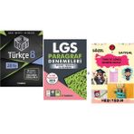Tudem Yayınları Lgs Türkçe 3 Boyut Beceri Temelli Soru Bankası - Lgs 20'li Paragraf Deneme - Hediye - Soru Bankası + Deneme