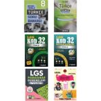 Tudem Yayınları Lgs Türkçe Beceri Temelli Soru Bankası - Türkçe Klavuz Deneme - Türkçe Kod 32 - Türkçe 32 Haftalık Denemeler - Lgs Paragraf Deneme - Hediye - Soru Bankası + Deneme