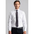 Tudors 22935 Modern Slim Fit Düz Saten Erkek Gömlek