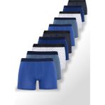 Tudors Erkek 10'lu Likralı Pamuklu Esnek Kumaş Premium Seri Boxer - Renkli