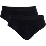 Tudors Erkek 2'li Paket Likralı Bambu Siyah Slip Külot - 3XL