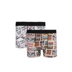 Tudors Erkek 2'Li Pamuk Likralı Esnek Kumaş Boxer,Renkli1 Xl 2007004058042
