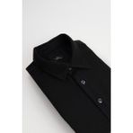 Tudors Erkek Big Size Büyük Beden Oduncu Tek Cepli Kışlık Gömlek,Siyah 2Xl