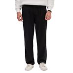 Tudors Erkek Regular Fit Klasik Kesim Normal Bel Geniş Paça Siyah Pantolon - XL