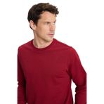 Tudors Erkek Relax Fit Rahat Kesim%100 Pamuk 2 İplik Bisiklet Yaka Sweatshirt,Bordo M