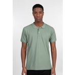 Tudors Erkek Slim Fit Dar Kesim %100 Pamuk Düz Pike Mint Polo Yaka Tişört