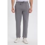 Tudors Erkek Slim Fit Dar Kesim Beli Bağcıklı 3 Cepli Geniş Paça Açık Füme Eşofman Altı