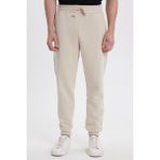 Tudors Erkek Slim Fit Dar Kesim Beli Bağcıklı 3 Cepli Geniş Paça Kemik Eşofman Altı