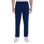 Tudors Erkek Slim Fit Dar Kesim Beli Bağcıklı 3 Cepli Geniş Paça Lacivert Eşofman Altı - 2XL