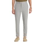 Tudors Erkek Slim Fit Dar Kesim Chino Yandan Cepli Pamuklu Gri Pantolon - 33