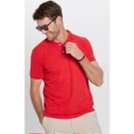 Tudors Erkek Slim Fit Dar Kesim Pamuklu Yumuşak Dokulu Serin Tutan Kumaş Düz Pike Kırmızı Polo Yaka T-Shirt
