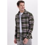 Tudors Erkek Slim Fit Kareli Kışlık Oduncu Gömlek Uzun Kol Günlük Kullanım M Renk - Yeşil-132