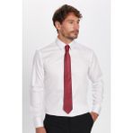 Tudors Erkek Slim Fit Non-Iron Pamuklu Ütü Gerektirmez Beyaz Gömlek - XL
