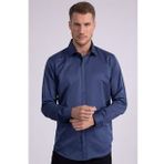 Tudors Modern Slim Fit Düz Saten Erkek Gömlek