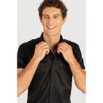 Tudors Modern Slim Fit Kısa Kol Kravat Yaka Gömlek