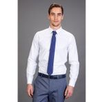 Tudors Modern Slim Fit Uzun Kol Düz Erkek Gömlek