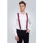 Tudors PASK141-706 Bordo Erkek Pantolon Askısı