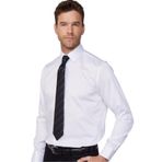 TUDORS Regular Fit Non-Iron%100 Pamuk Gömlek, L, KL240014-01, Beyaz, Erkek