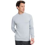 TUDORS Relax Fit Uzun Kollu Bisiklet Yaka Sweatshirt, XXL, SW250047, Gri, erkek