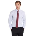 Tudors Slim Fit Non Iron%100 Pamuk Doğa Dostu Ekoteks Belgeli Ütü Gerektirmez Gömlek,Mavi L 2007004306426