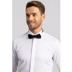 Tudors Slim Fit Uzun Kollu Ata Yaka Erkek Beyaz Gömlek