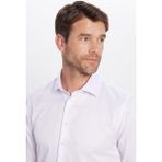 Tudors Slim Fit Uzun Kollu Pamuklu Düz Erkek Beyaz Gömlek - XL