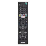 Tuewosh RMT-TX100U Netflix Düğmeli, Sony TV Uzaktan Kumandası için Evrensel Uzaktan Kumanda, Tüm Sony TV ve Bravia TV'ler için Yedek Uzaktan Kumanda