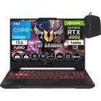 Tuf Gaming F15 Fx507vv-Lp242 13. Nesil Intel I7-13620H 32Gb Ddr5 Ram 1Tb Ssd Windows 11 Home 15.6 Inç Fhd 144Hz 8Gb/Rtx4060 140W Taşınabilir Bilgisayar Fx507vv-Lp24222+Çanta