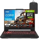 Tuf Gaming Fx507vv-Lp243 13. Nesil Intel I7-13620H 32Gb Ddr5 Ram 1Tb Ssd Wındows11home 15.6 Inç Fhd 144Hz 8Gb Rtx4060 140W Taşınabilir Bilgisayar Fx507vv-Lp24322+Weblegelsınçanta