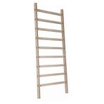TUFETTO Riser Ahşap Ayakkabılık ve Askılık, Huş Plywood, 8 Çift Kapasite, Doğal Ahşap Tasarım