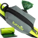 Tuff Mutt - Köpek Kaka Çantası Tutucu Tasma Eklentisi, 1 Rulo Toprak Dereceli Kaka Çantası Dahil | Hafif Kumaşlı Atık Torbası Dağıtıcı Harika Bir Yürüyüş, Koşu veya Yürüyüş Aksesuarı Yapar