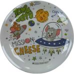 Tuffex Sert Plastikten Tom And Jerry Baskılı Düz Tabak 1 Adet