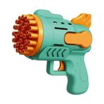 Tuffy's Pilli Mavi Köpük Tabancası Baloncuk Makinesi Xl Boy Şık Tasarım 21 Delikli Bol Köpük (Mavi)