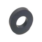 Tüftürük 1 cm Mıknatıs Halka Siyah Küçük Boy Kömür Halka Mıknatıs Magnet 10 Adet