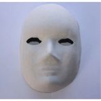 Tüftürük 10 Adet, Karton Maske, Boyanabilir Eğitici Maske Boyama, Etkinlik ve Hobi Maskesi