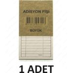 Tüftürük Adisyon Fişi Büyük 1 Adet