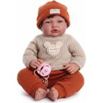 Tufy Toys Kiki Baby Bereli Gerçekçi Oyuncak Bebek - Renkli
