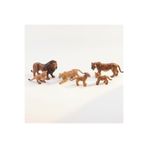 TUFY TOYS SAFARİ KOLEKSİYON SERİSİ- YAVRULU YIRTICI HAYVAN FİGÜRLERİ