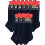 Tuğba Baby Izlen Siyah Erkek Kısa Spor Bilek Çorap 9 Çift - Standart - 57