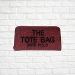 Tuğba Kadın Kırmızı The Tote Bag Pamuklu Kumaş 11X21 Cüzdan